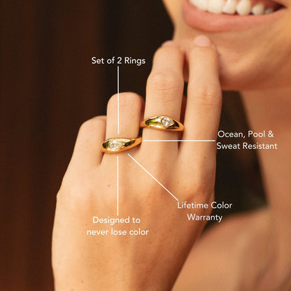 Set di Anelli “Harmony”