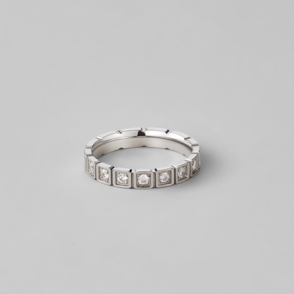 Anello in Cristallo Argento Hera