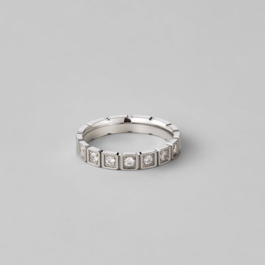 Anello in Cristallo Argento Hera