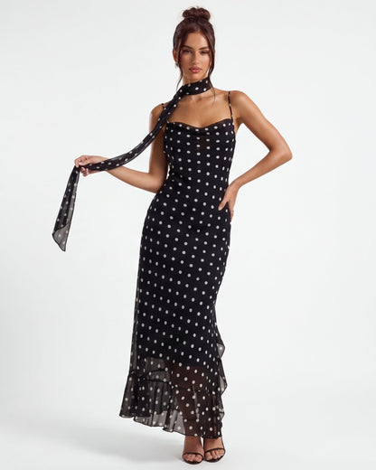 Maxi Polka Noir