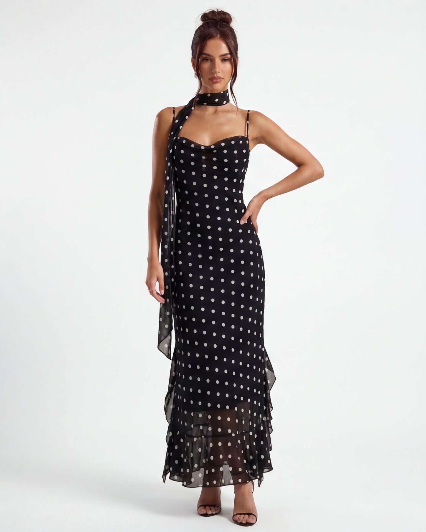 Maxi Polka Noir