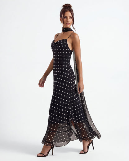 Maxi Polka Noir