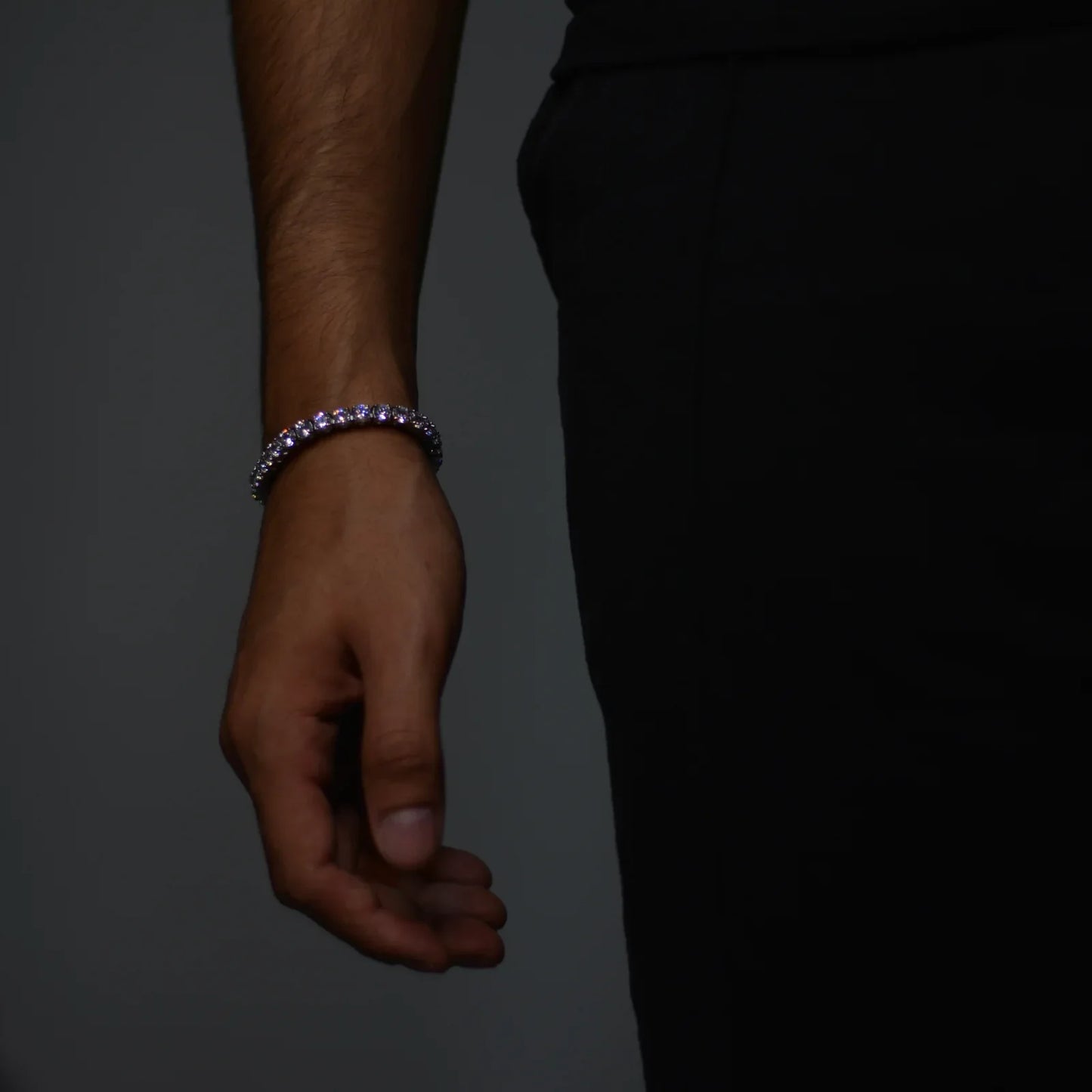 BRACCIALE TENNIS - 4MM - ORO