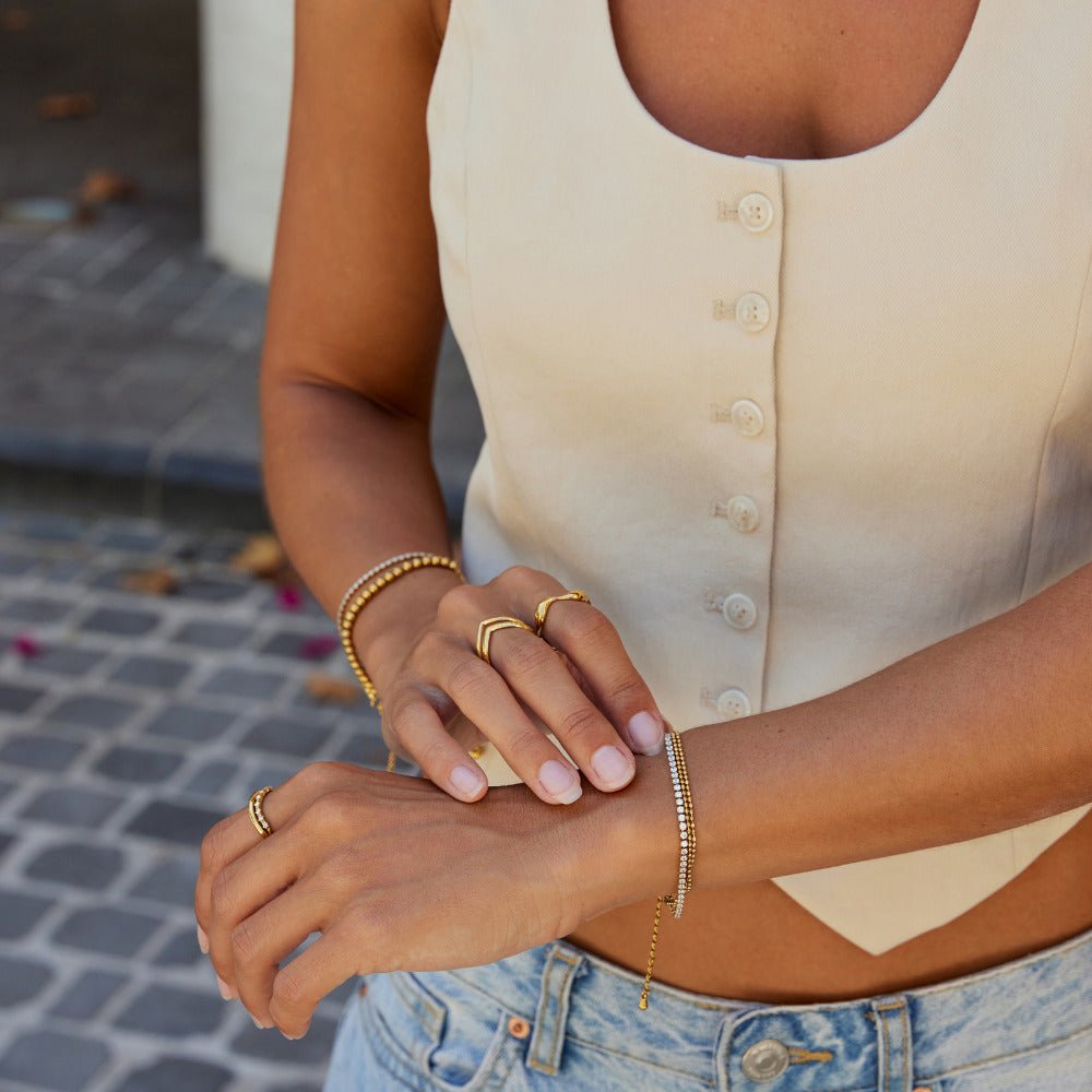 Bracciale in Cristallo Adison a Strati