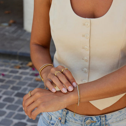 Bracciale in Cristallo Adison a Strati