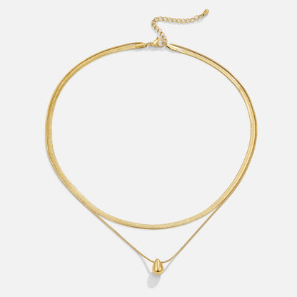 Collana a Goccia Bella a Strati