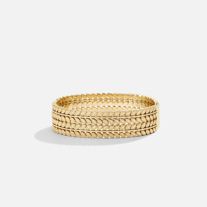 Bracciale in Foglia d'Oro Stratificata