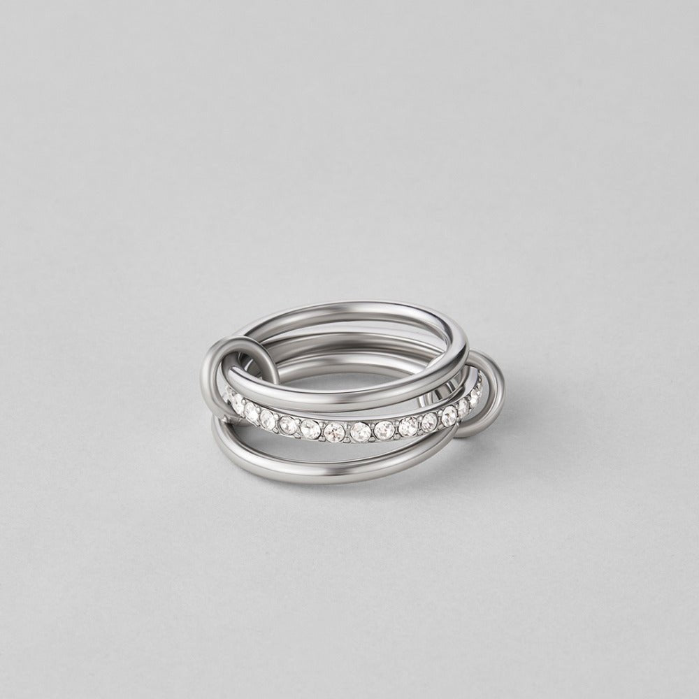 Anello in Argento Layered Kaili