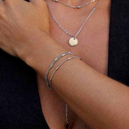 Bracciale Alia in Argento Strato