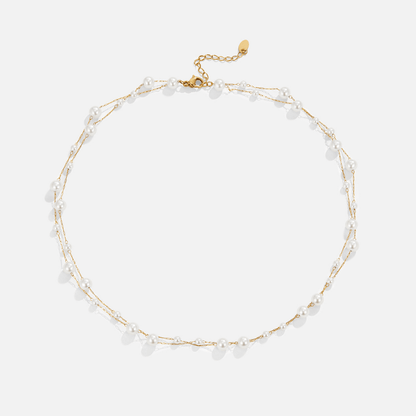 Collana a Perle a Strati Tori