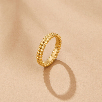 Anello con Perle d'Oro Leona