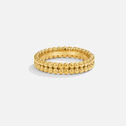 Anello con Perle d'Oro Leona