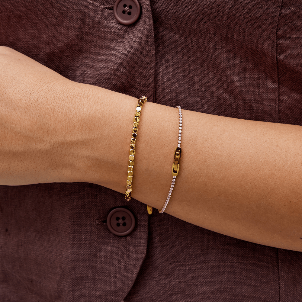 Bracciale Cubo in Oro 18K Lexi