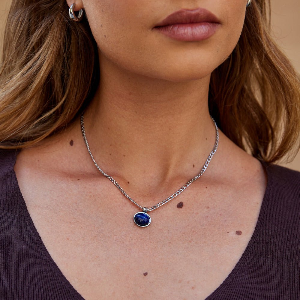 Collana in Argento Lapis Lazuli Liza
