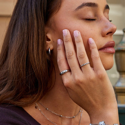 Anello a fascia Lois Silver
