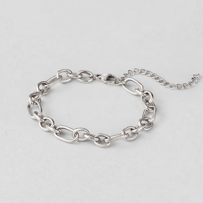 Bracciale Chunky Argento Miriam