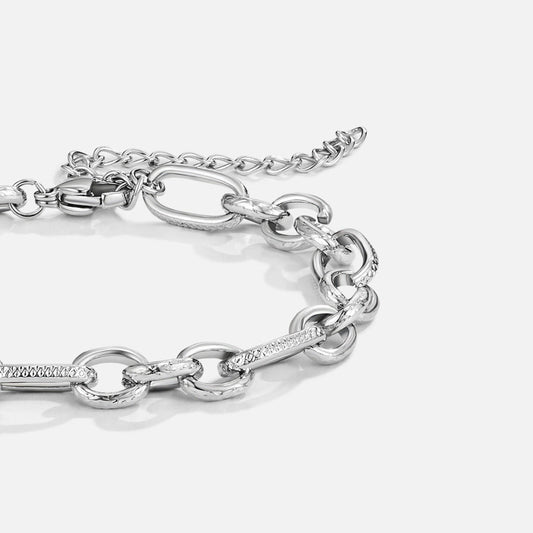 Bracciale Chunky Argento Miriam