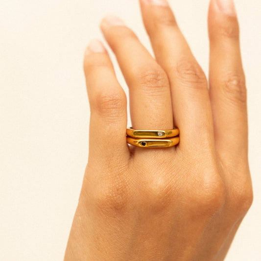 Set di Anelli "Migliori Amici"