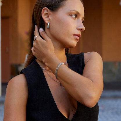 Bracciale in Maglia di Acciaio Inossidabile Molly