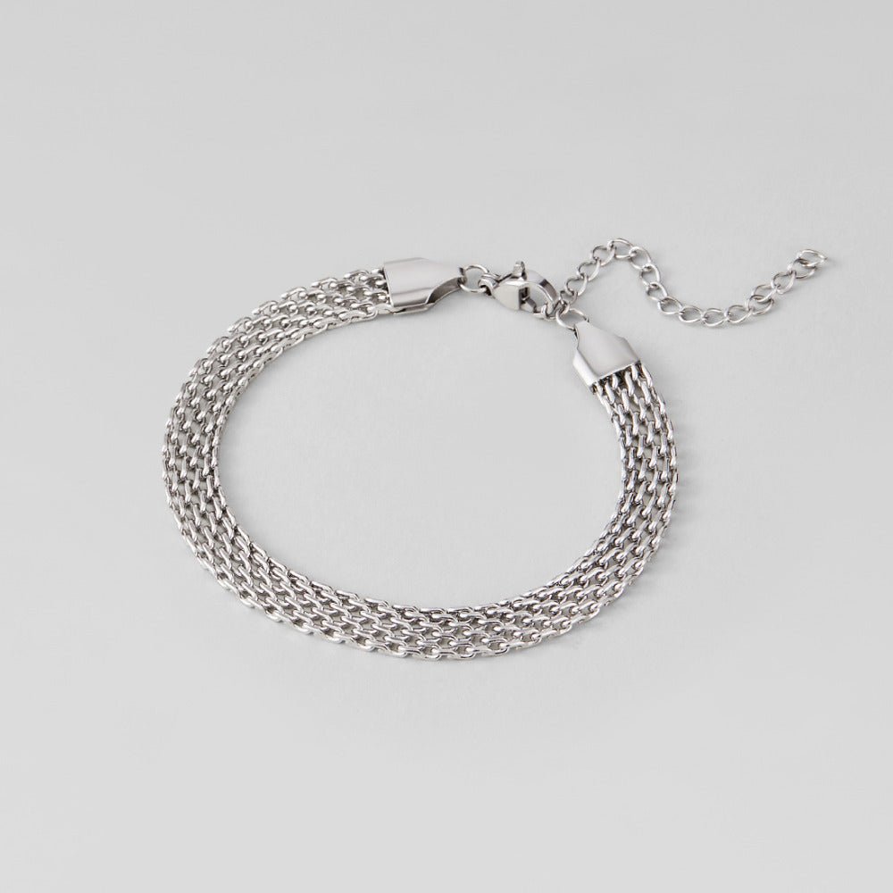 Bracciale in Maglia di Acciaio Inossidabile Molly