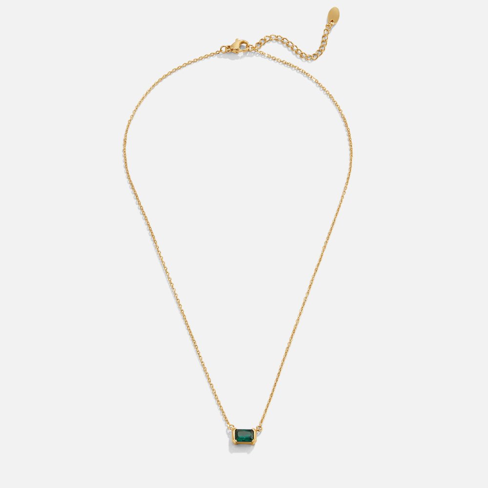 Collana in smeraldo verde Monica