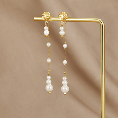 Orecchini a Frangia Neesa Pearl