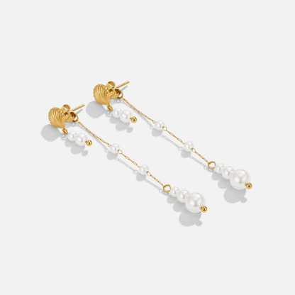 Orecchini a Frangia Neesa Pearl
