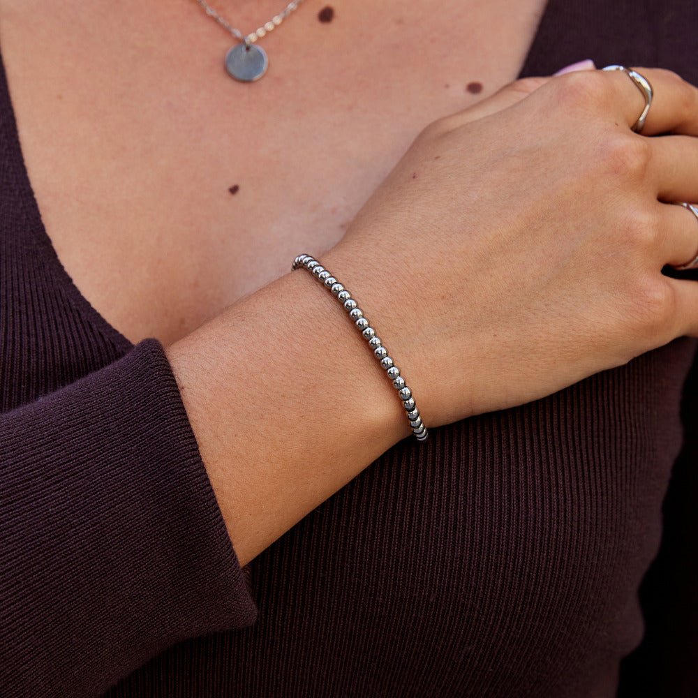 Bracciale in Argento con Perline Niloya