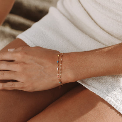 Bracciale Dainty Arcobaleno