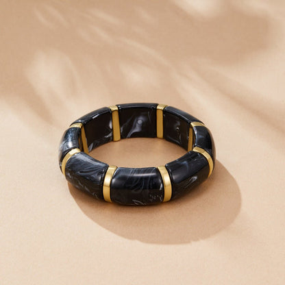 Bracciale Sabina Nero Marmorizzato