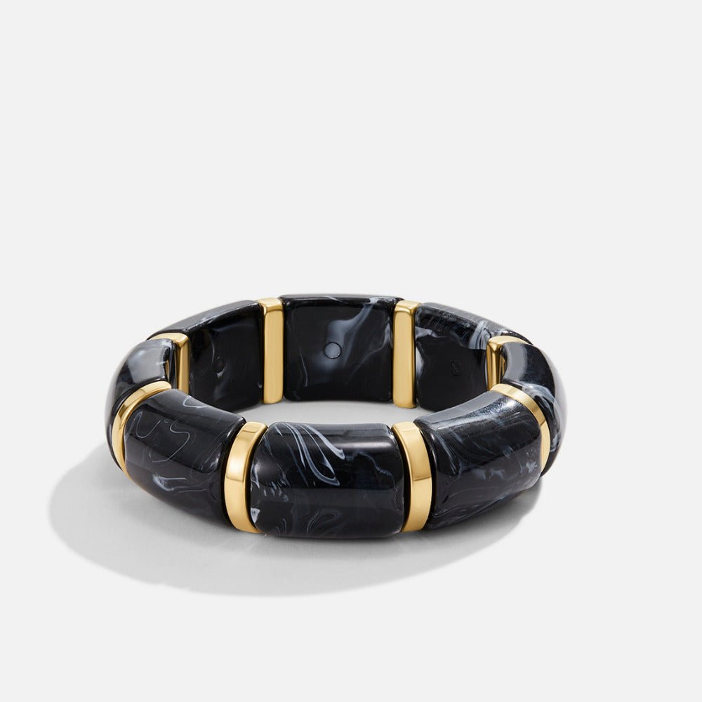 Bracciale Sabina Nero Marmorizzato