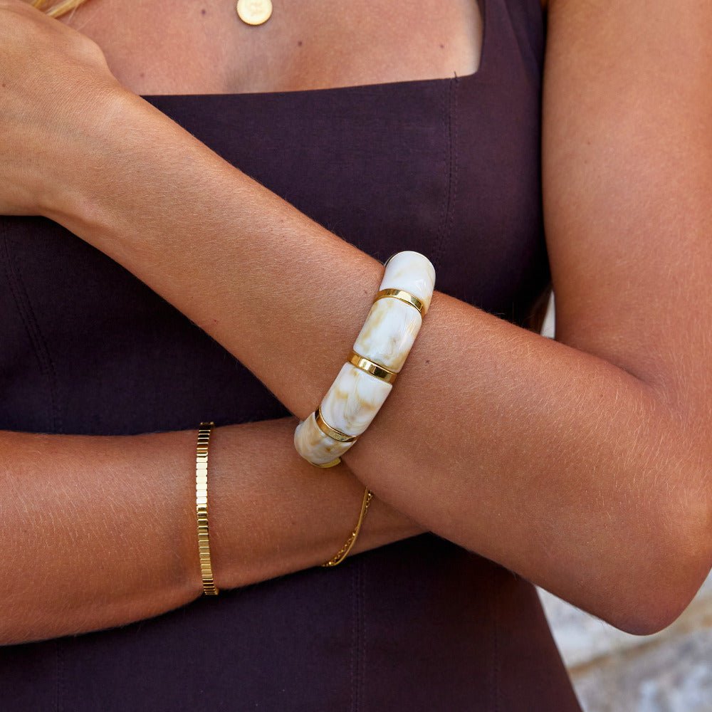 Bracciale Sabina Bianco Marmorizzato