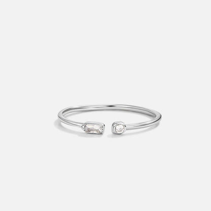 Anello in Cristallo Argento Serena