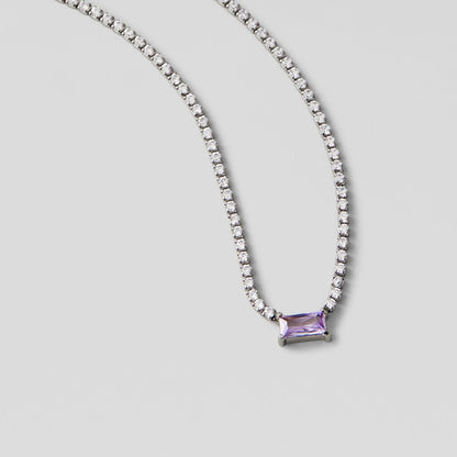 Collana in Cristallo Argento Luxe