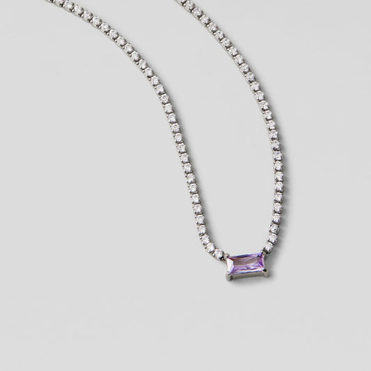 Collana in Cristallo Argento Luxe