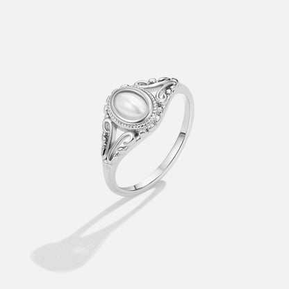Anello in Perla Vintage Argento