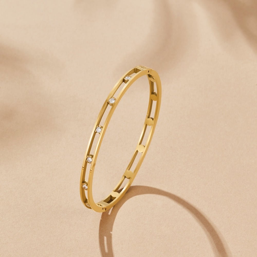 Bracciale Sofia in Cristallo e Oro