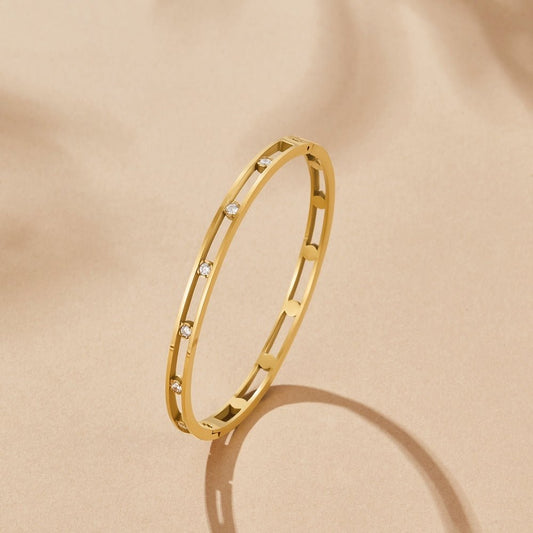 Bracciale Sofia in Cristallo e Oro