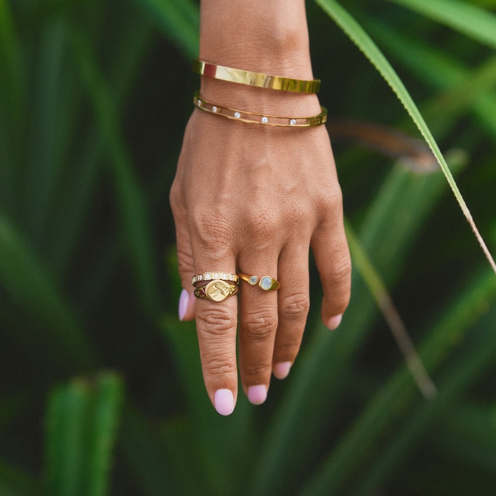 Bracciale Sofia in Cristallo e Oro