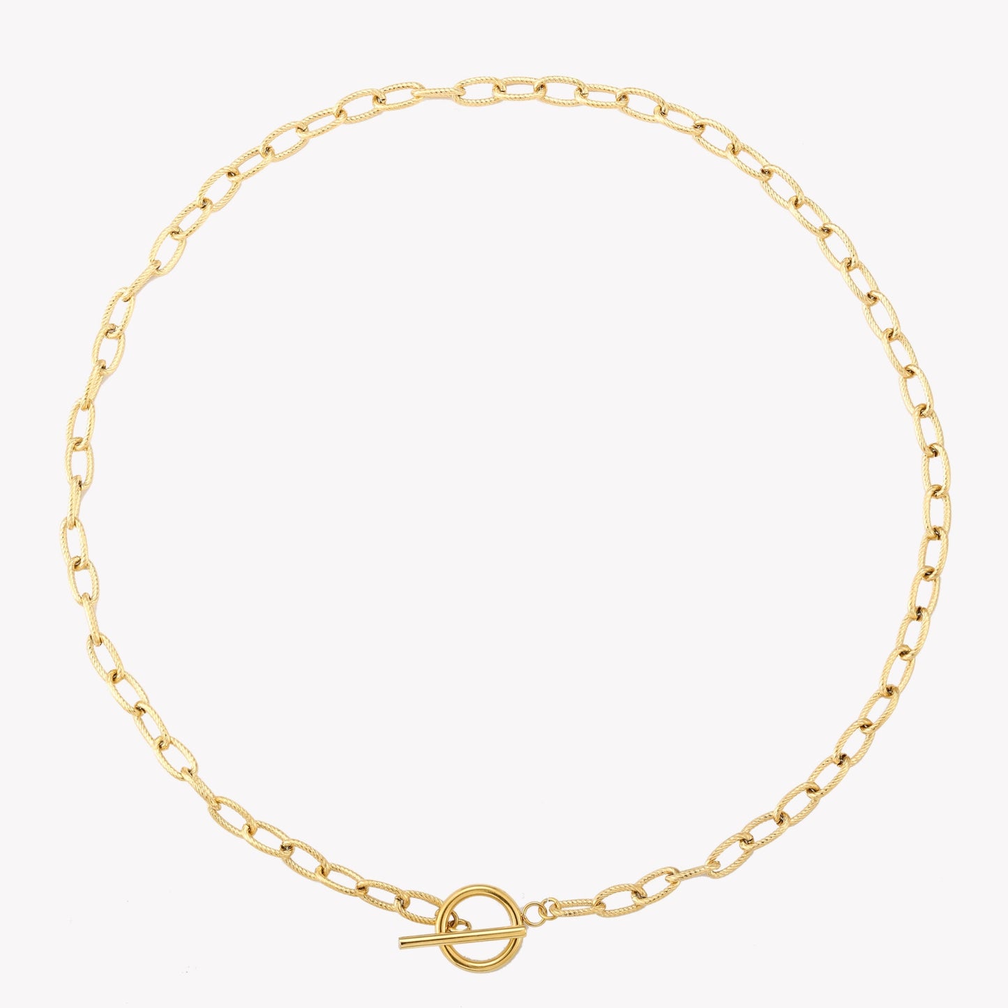 Collana Choker con Chiusura a Clip