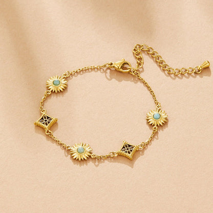 Bracciale Turchese 'Baciato dal Sole'