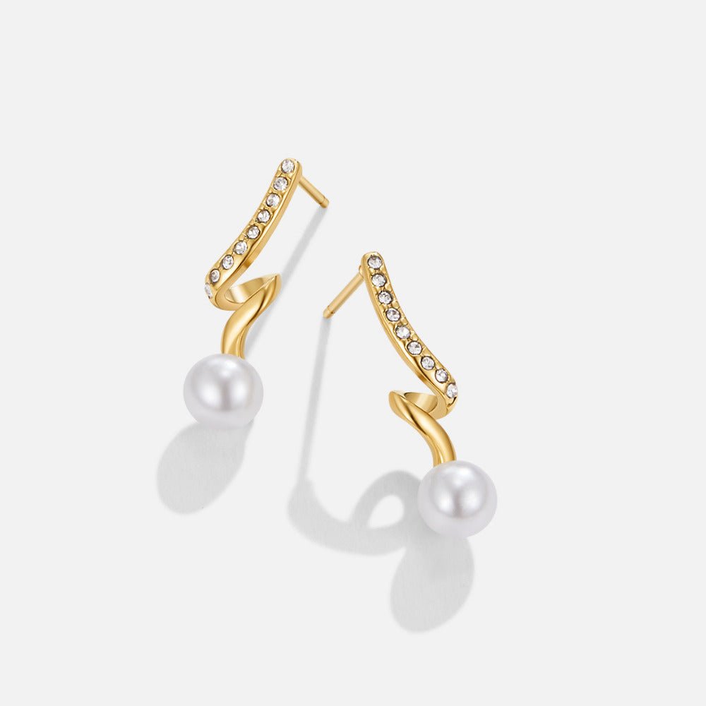 Orecchini Tamara Pearl Wave