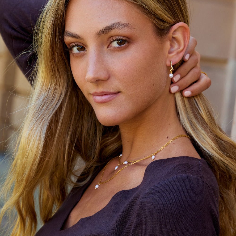 Orecchini Tamara Pearl Wave