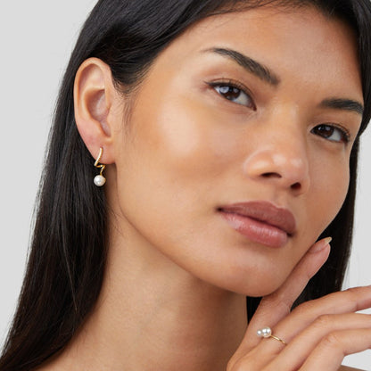 Orecchini Tamara Pearl Wave