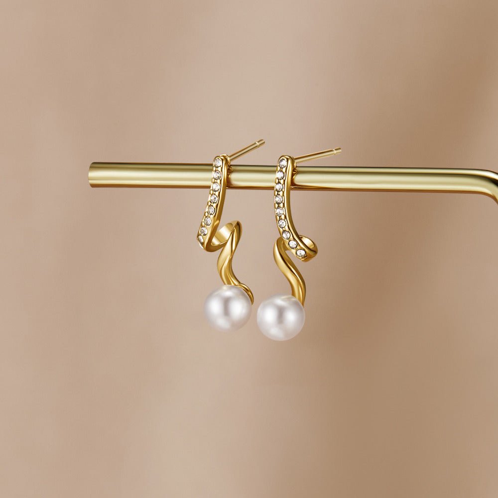 Orecchini Tamara Pearl Wave