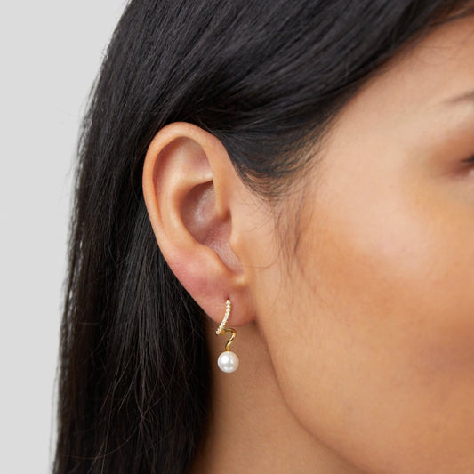 Orecchini Tamara Pearl Wave