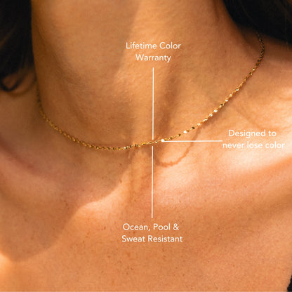 Collana Choker Swirl