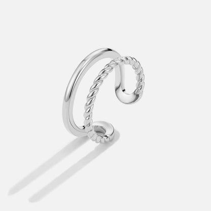 Anello in Argento Twisted Tyra