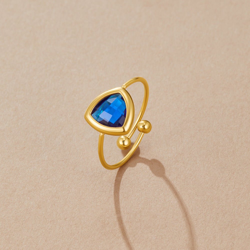 Anello Via Sapphire Blue