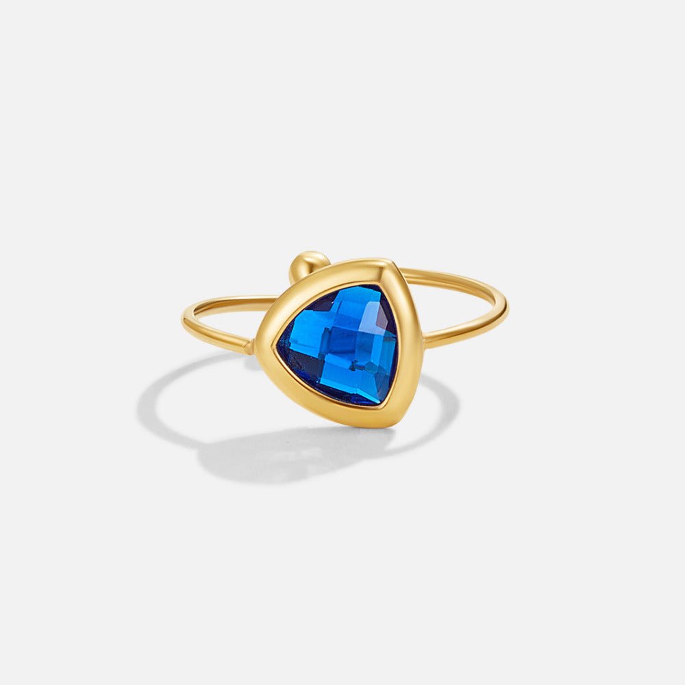 Anello Via Sapphire Blue